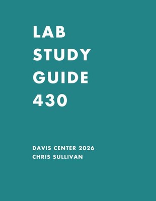Lab Study Guide 430