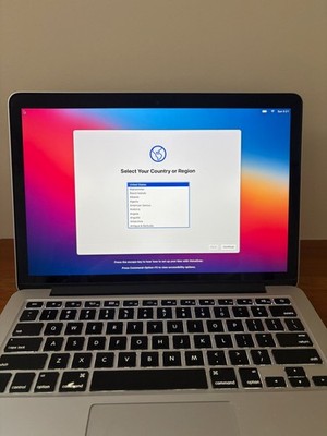 Apple MacBook Pro 13  Retina 2015 A1502 i5 8GB 256GB SSD   Works, Needs Battery