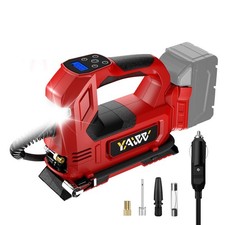 Cordless Tire Inflator Air Compressor for Milwaukee M18 Battery, 160PSI Porta...