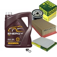 Mann Inspektionspaket 5L Mannol Energy 5W-30 FüR Renault Laguna I 3.0 24V