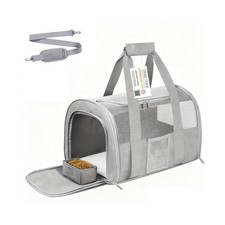 Cat Carrier Pet Dog Carrier Airline Approved for Puppy Kitten C... FAST USA SHIP