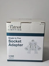 Patriot Lighting Single to Five Socket Adapter