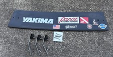 Yakima 43 Old School Roof Rack Fairing Wind Screen Shield With Roundbar Mounts