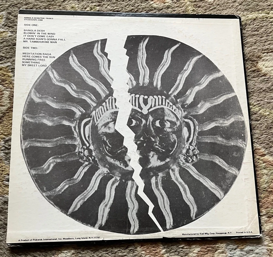 1972 Country/Pop-Rock LP - THE TRIBE "Bangla Desh" PICKWICK #3300 BEATLES! - Image 2 of 2