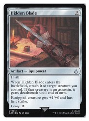 Hidden Blade 73/315 Universes Beyond: Assassin's Creed