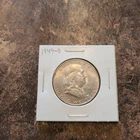 1949 d Franklin Silver Half Dollar xf condition!