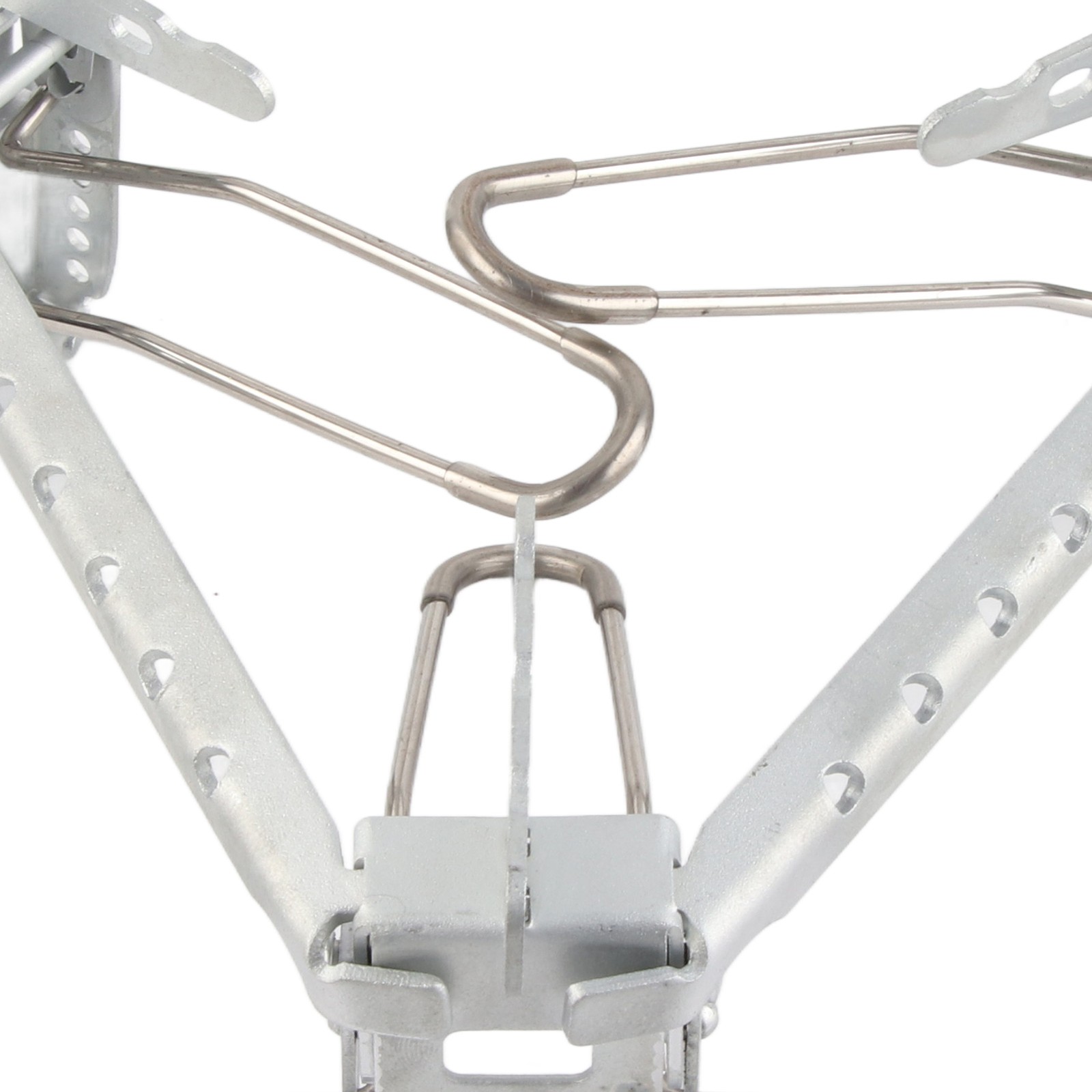 Foldable Gas Stove Pot Rack Bracket Canister Stand Fuel Grill Tripod Outdoor Fol