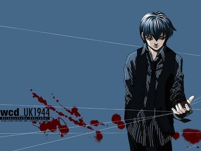 Anime hellsing boys red Custom Gaming Mat Desk