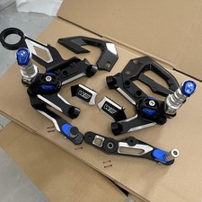 per BMW S 1000 R M1000R S1000R 21-24 Set Poggiapiedi Posteriore Racing Regolabile