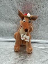 Vintage 1998 Dennys All Dogs Go to Heaven Christmas Carol Plush Toy Charlie