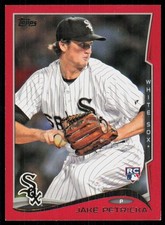 2014 Topps Red Jake Petricka Rookie #612