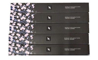 Nespresso Original Line Tokyo Lungo Medium Roast Coffee Pods 50ct, 5 sleeves