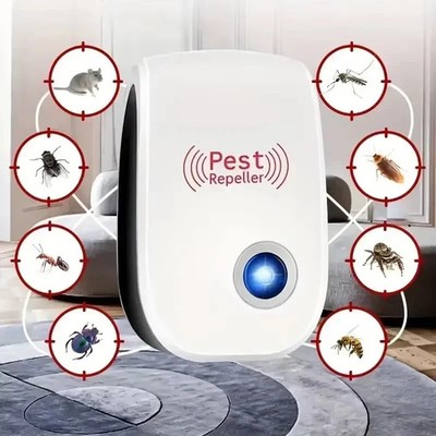 2x Ultraschall Pest Repeller Mäuse Ratten Abwehr Schädlingsbekämpfung Steckdose