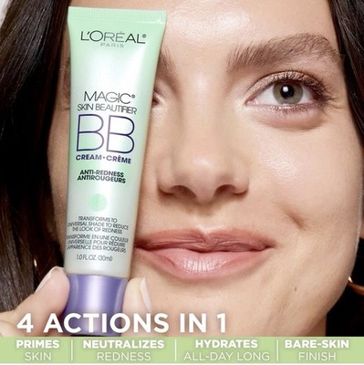 L'Oreal Paris Magic Skin Beautifier BB Cream Anti-Redness Cream Corrector 820 1o