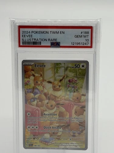 Pokémon Eevee 188/167 PSA 10