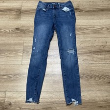 Old Navy Girls Jeans Rockstar Jeggings Size 12 A64