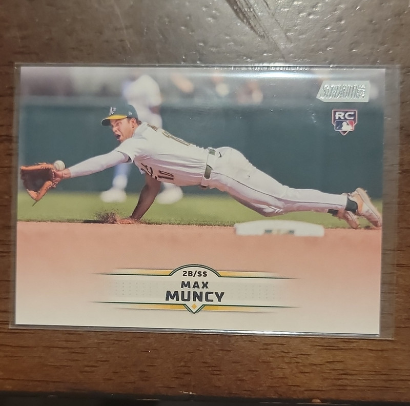 Topps 2025 Stadium Club Max Muncy Oakland Athletics #28 RC MLB