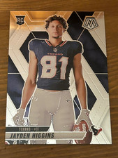 2025 Panini Mosaic Jayden Higgins rookie variation football card