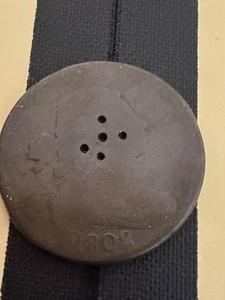 1802 No Stems Large Cent AG 5 Holes