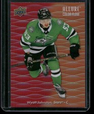2023-24 Upper Deck Allure #CF-14 Wyatt Johnston Color Flow Red-Orange