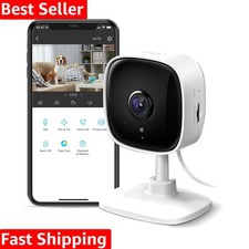 Tapo 1080P Indoor Security Camera for Baby Monitor, Dog Camera w/Motion Detec...