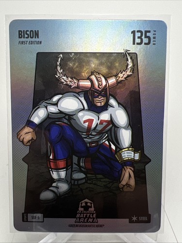 Bo Jackson Battle Arena Update SILVER Battle Foil SBF-5 BISON Josh Allen