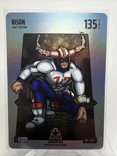 Bo Jackson Battle Arena Update SILVER Battle Foil SBF-5 BISON Josh Allen