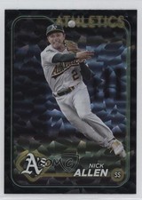 2024 Topps Series 2 Super Box Black Foil Nick Allen #599 4z8