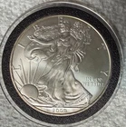 2009 American Eagle Walking Liberty 1 oz  Fine Silver U S  Dollar Coin - UNC