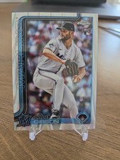 Cade Gibson 2025 Topps Chrome Update #USC181 RayWave Marlins