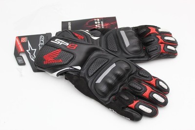 ALPINE STARS HANDSCHUHE SP-8 V2 GLOVES HONDA SCHWARZ-ROT-WEISS GRÖSSE XL