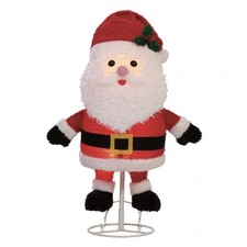 Holiday Living Santa Claus Christmas 24  Tall Pop-up Light Up Yard Art NEW NWB
