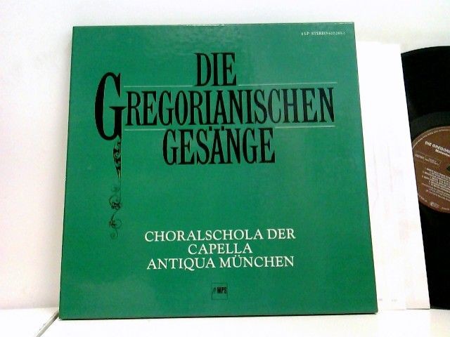 Die Gregorianischen Gesänge Choralschola Der Capella Antiqua München: