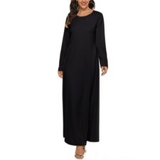Women Ladies Robe Dubai Abaya Kaftan Muslim Islamic Long Modest Maxi Dress