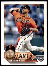 2023 Topps Alex Cobb San Francisco Giants #108