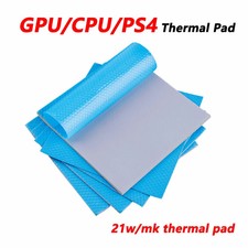 24W/MK GPU CPU Thermal Pad Heatsink Cooling Conductive Silicone Pad100x100mm New