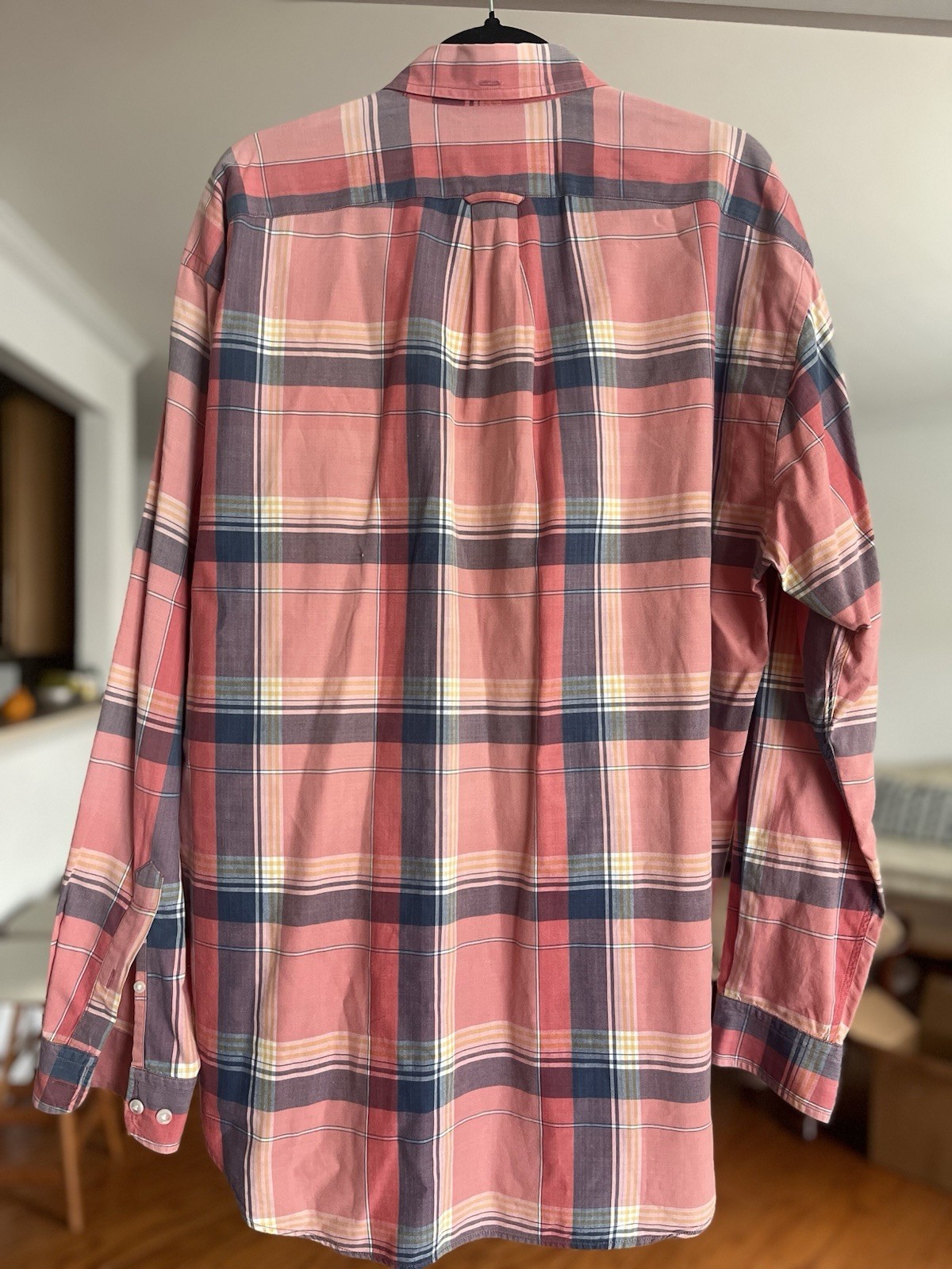 Faconnable Multi-Colored Plaid Button Down / Up S… - image 5