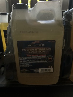 SOLTEC  2-Part Clear Power Steering Multi Vehicle Formula