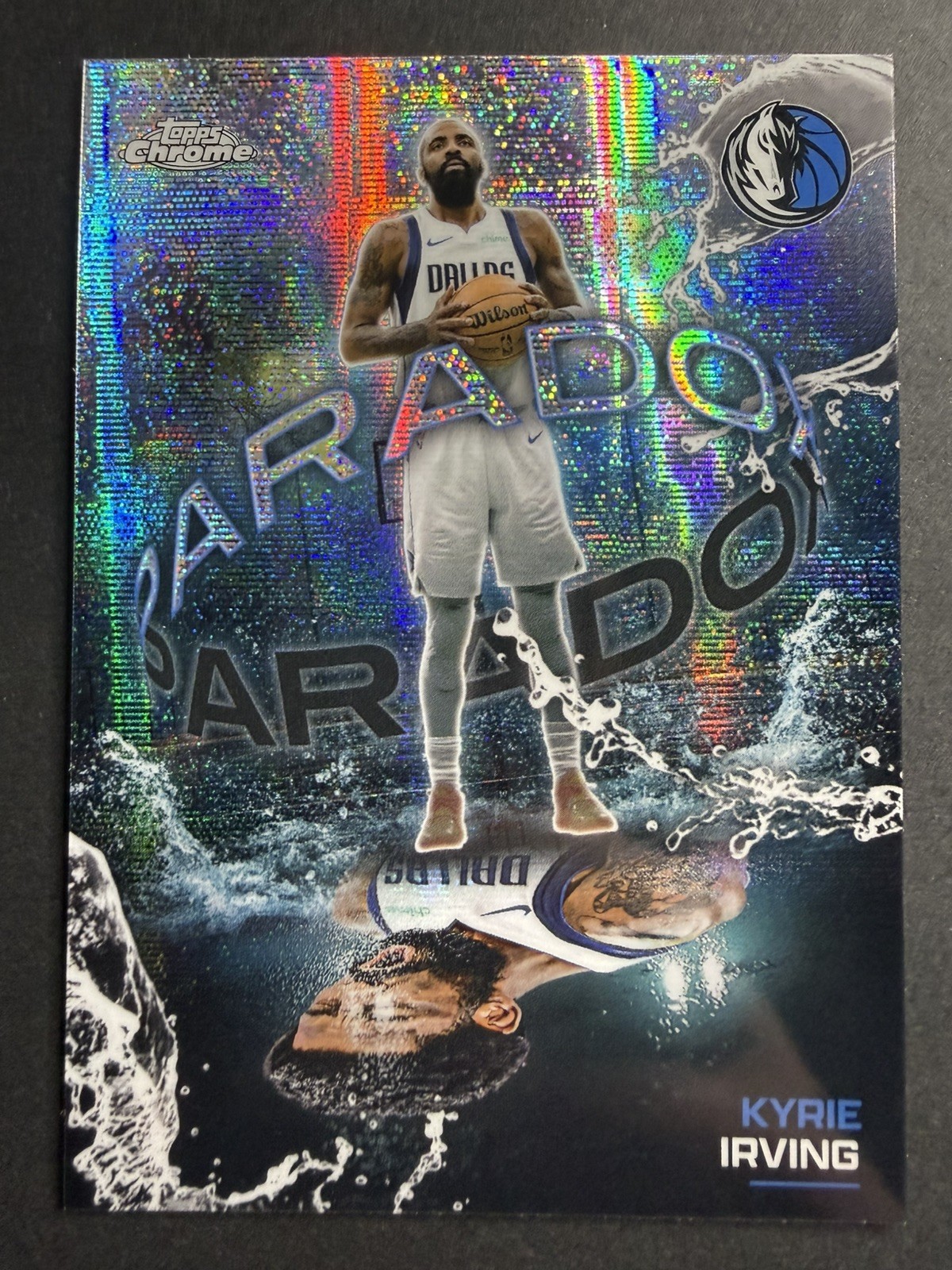 2025-26 Topps Chrome Basketball Kyrie Irving Paradox SSP No. PX-18 Mavericks