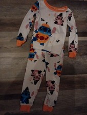 DISNEY Lilo  Stitch Girls Halloween Pajama Set Size 6