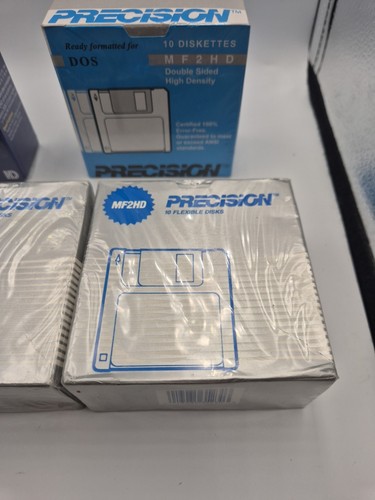 Floppy disks 3.5" 2HD New. Select x10 sealed. Sony And Precision. 5 Box - Picture 4 of 12
