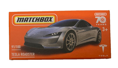 Matchbox 2023 - Tesla Roadster - Power Grabs - NEU & OVP