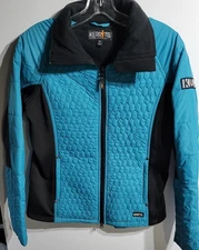 Kerrits Womens Full Zip Jacket Blue Size M
