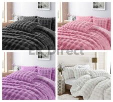 Set lenzuola copripiumino orsacchiotto quadrato extra morbido - copripiumino peluche caldo termico