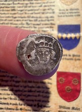 Rare Irish Richard III Cross & Pellets Penny, Dublin Mint, S6410, DU-17R Type 17