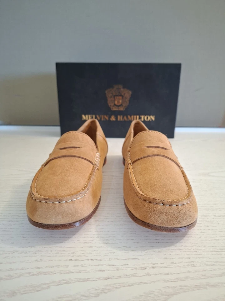 Melvin & Hamilton Thea 3, mocasines talla 37(38EU) plantilla 24.5cm, piel Marron - Imagen 3 de 4