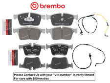 Front Brake & Rear Brake Pad OES Ceramic +Sen...