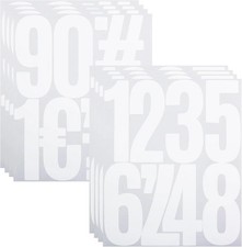 5 Inch Vinyl Number Stickers,Self-Adhesive Large Numbers 0-9 Sticker for Mailbox