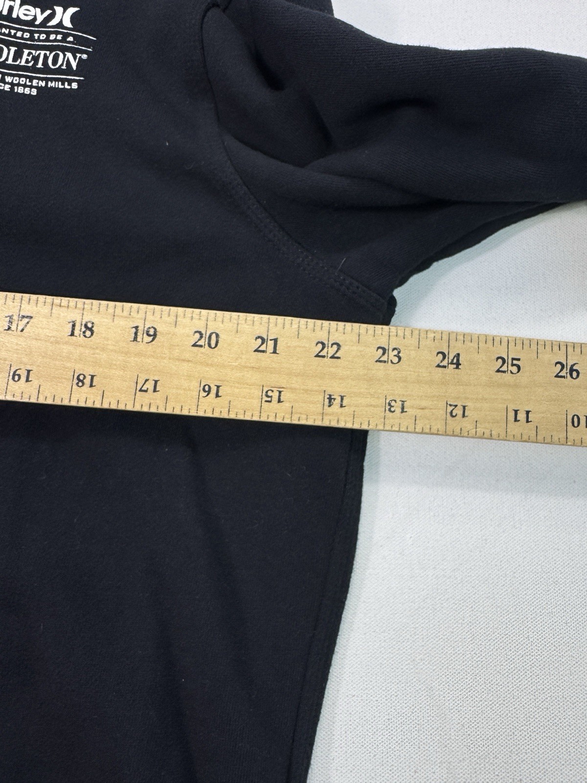 Hurley Pendleton Black Pullover Casual Hoodie Men… - image 9