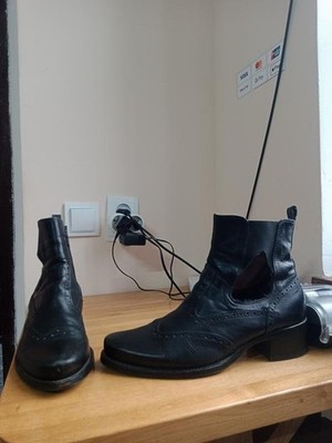 Women's Nero Giardini boots black leather 41 #BAU9